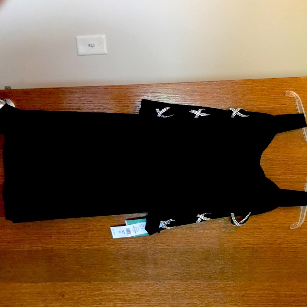 Black cocktail sequin dress
